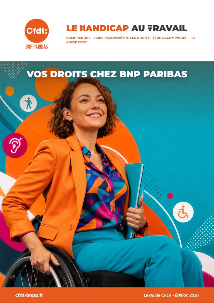 Couverture du guide Handicap au travail